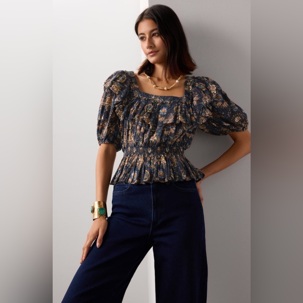 Ulla Johnson Warner Blouse